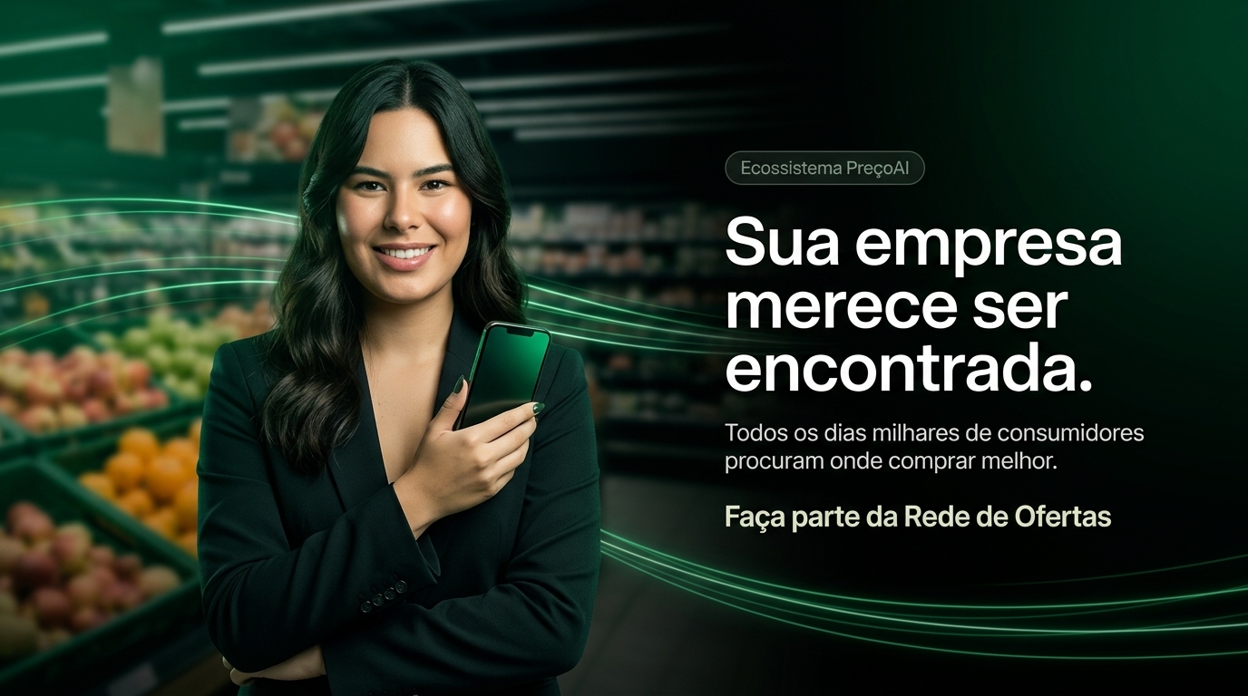Sua empresa merece ser encontrada. Faca parte da Rede de Ofertas.